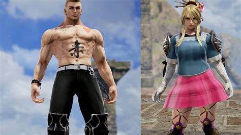 Male And Female Soulcalibur Vi Character Creation By Bobpyro On Deviantart