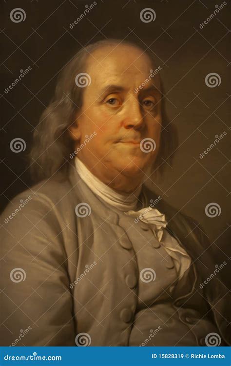 Benjamin Franklin Editorial Stock Image Image Of Icon 15828319