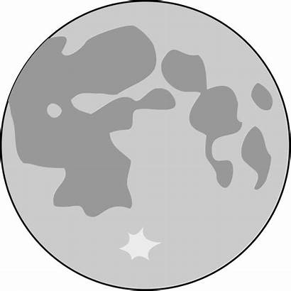 Moon Vector Drawing Svg Sketch Clip Earth
