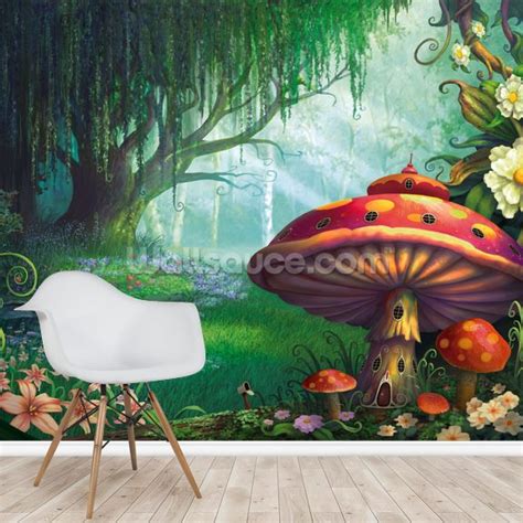 Enchanted Forest Wallpaper Mural By Philip Straub Wallsauce Fi