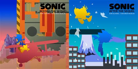 Sonic Before And After The Sequel Album Art By Bluesupersonic On Deviantart
