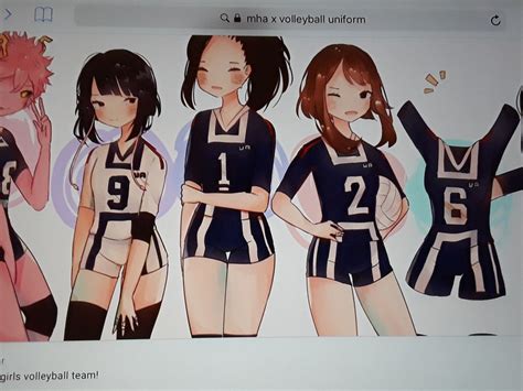 Anime About Girls Playing Volleyball Anime Girl