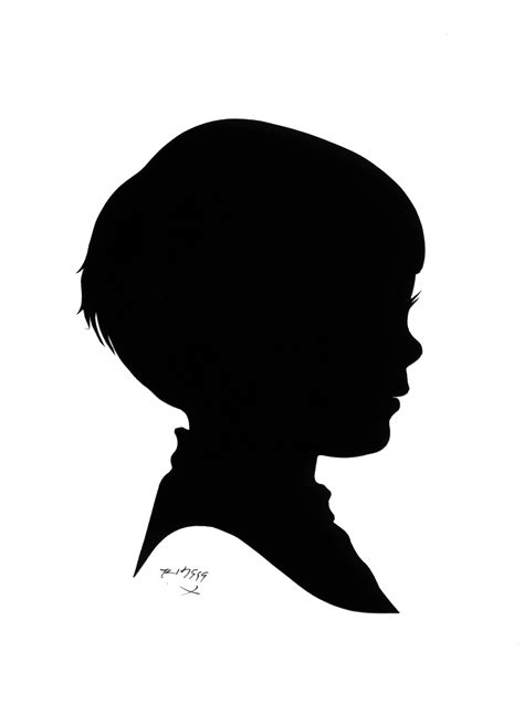 Silhouette Boy Head The Hippest Galleries Home