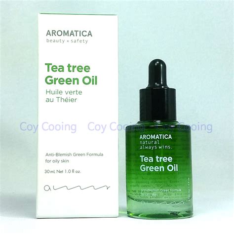 Aromatica Tea Tree Green Oil 30ml Facial Treatment Coycooing