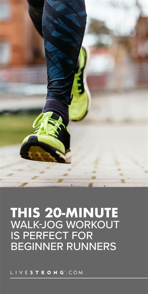 This 20 Minute Walk Jog Workout Is Perfect For Beginner Runners