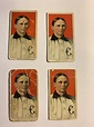 (4) Four 1909-11 T206 Otto KRUGER PORTRAIT Columbus Baseball Cards ...