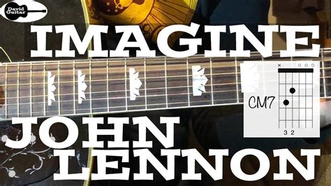 Imagine John Lennon Guitar Lesson Chords Youtube