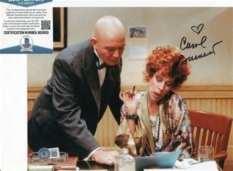 Carol Burnett Signed Annie Miss Hannigan Movie 8x10 Photo Beckett Bd19931