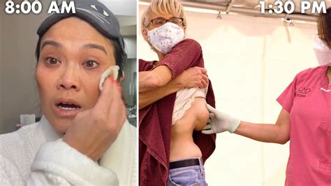 Watch Dr Pimple Popper S Entire Routine From Waking Up To Seeing Patients Work It Allure