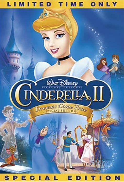 animated film reviews cinderella ii dreams come true 2001 fairy tale cinderella returns in