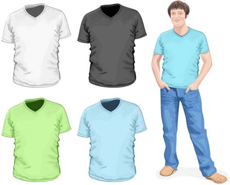 Clothes Template Design Vector Eps Uidownload