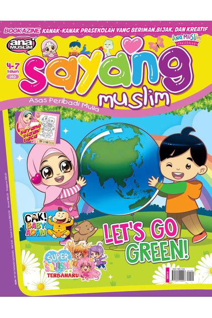 Koleksi Majalah Sayang Muslim Prasekolah Majalah Kanak Kanak Islami