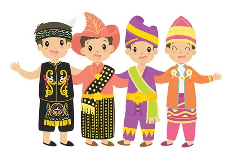 Indonesian Children Stock Vectors Royalty Free Indonesian Children