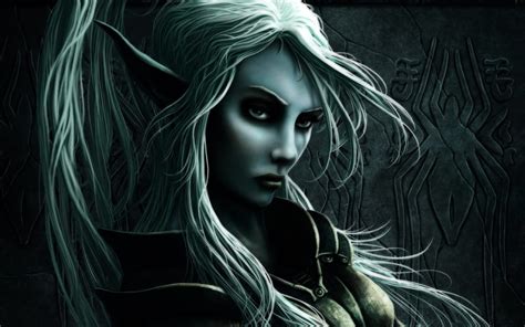 Dark Elf Fantasy Girls Elf Elves Women Fantasy Weird Dark