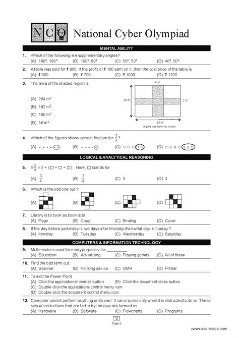 Sample spm english paper 2 spm (paper 2): Science Olympiad Sample Papers For Class 8 2012 - model ...