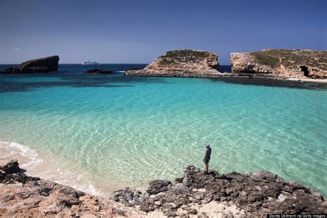 Comino Island In Malta Has A Blue Lagoon And Its Kind Of