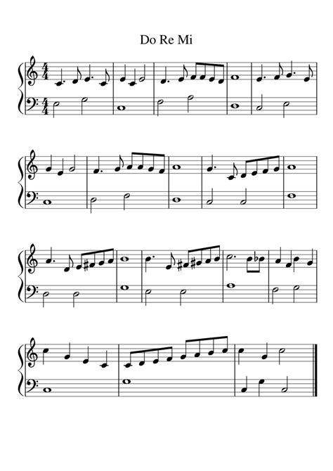 This is do re mi song by ken gilmer on vimeo, the home for high quality videos and the people who love them. Do Re Mi sheet music for Piano download free in PDF or MIDI