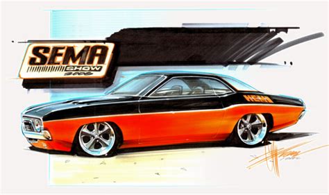 Top Chip Foose Drawings Wallpaper Chip Foose Custom Muscle Cars