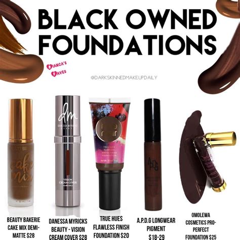 We may earn commission on some of the items you choose to buy. DSMD on Instagram: "(BIANCA) Black owned makeup brands! I ...