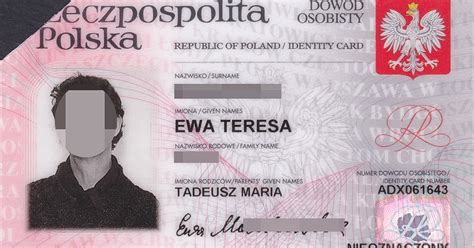 Poland National Identity Card 2004