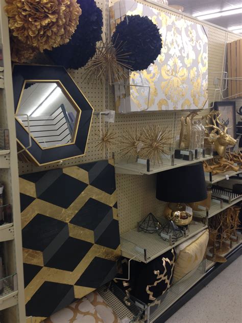 Black And Gold Hobby Lobby Finds Gold Rooms Home Decor Black Gold