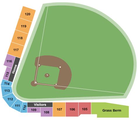 Dehler Park Baseball Seating Chart Cheapo Ticketing