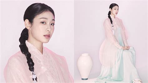 yuna kim s beauty yuna hanbok spreads around the world teller report