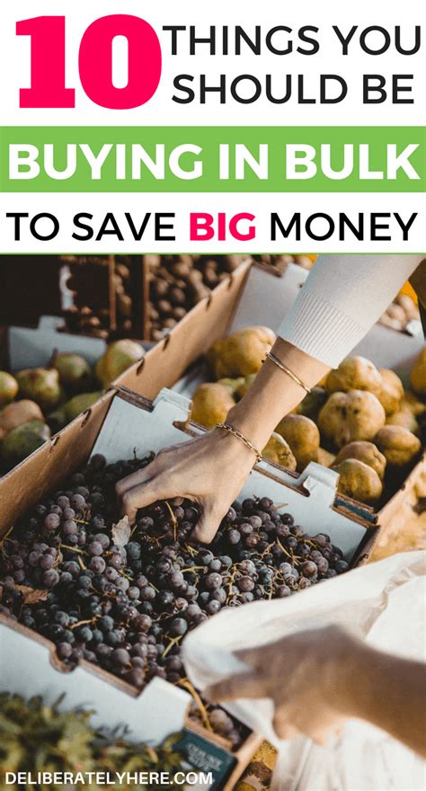 10 Things You Should Buy In Bulk To Save Big Money