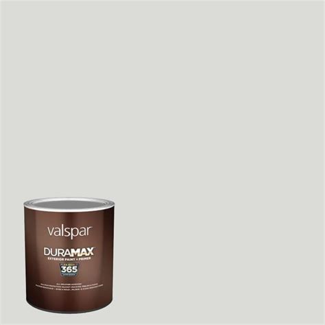 Valspar Duramax Flat Seashell Gray 4003 1a Exterior Paint Quart In The