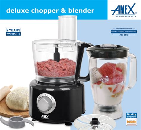 Buy Anex Chopper Blender With Vegetable Cutter Ag 3145 At A Reasonable