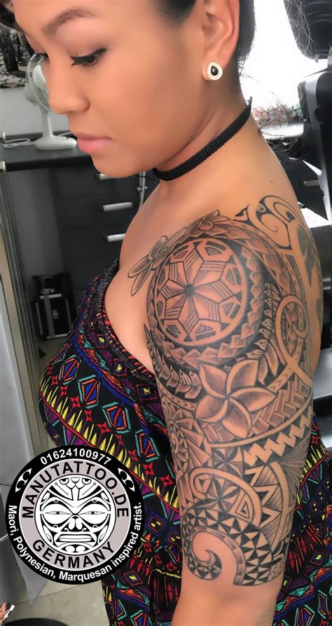 Polynesien Maori Marquesan Tatau Polynesian Tattoos Women Marquesan