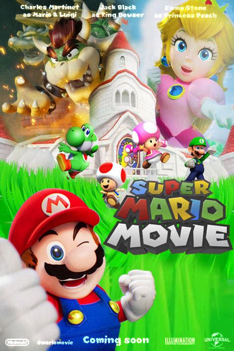 The Super Mario Bros Movie Poster Concept Art By Mexart8 On Deviantart