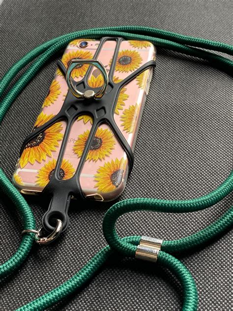 Universal Cell Phone Case Silicone Smartphone Necklace Strap Etsy