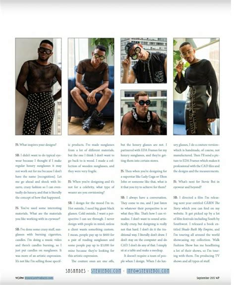 The Sbshades Brand Covers The September Issue Of Vcpn Magazine