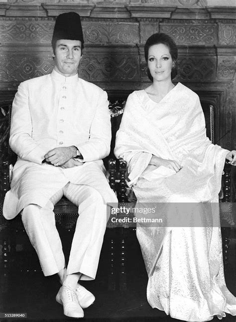 Prince Karim Aga Khan And Lady Sarah Crichton Stuart Pose For News