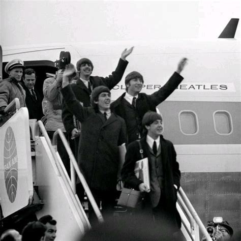 The Beatles Arriving In The United States For The First Time 1964