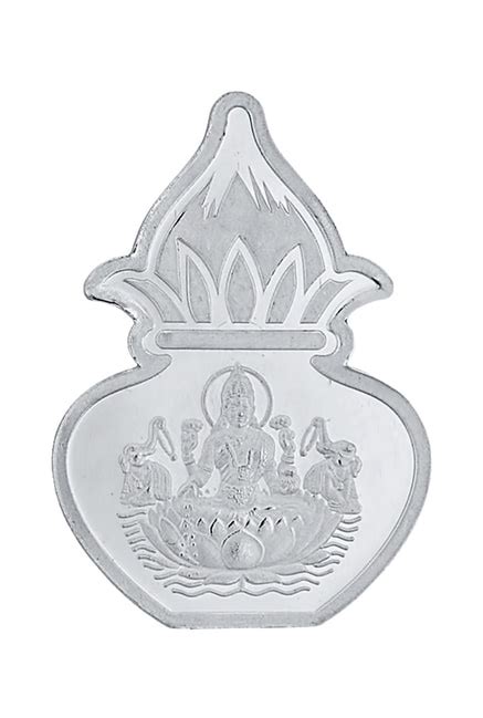 Buy Sri Jagdamba Pearls Laxmi Kalash 999 5g Silver Coin Online At Best
