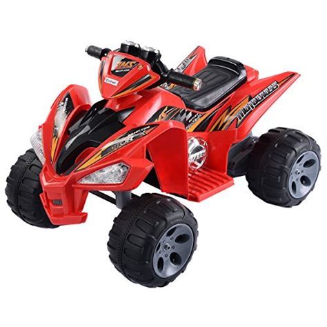 Buy Giantex Kids Ride On Atv Quad 4 Wheeler Electric Toy Car 12v