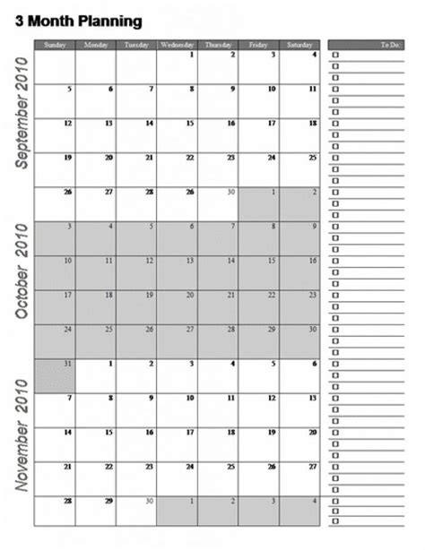 Extraordinary Blank Calendar 4 Months Per Page Calendar Template