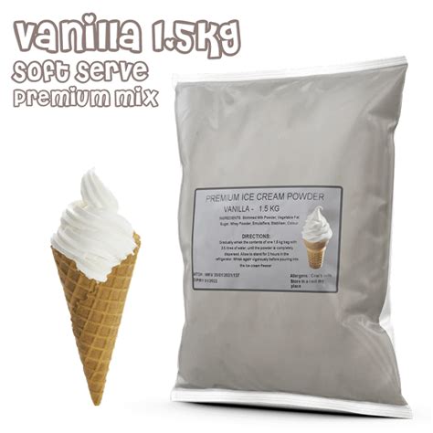Soft Serve Powder Mix For Sale Premium Vanilla Soft Serve Ice Cream Powder Supplier