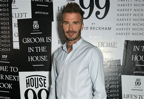 David Beckham Launches House 99 Exclusive At Harvey Nichols — Mens