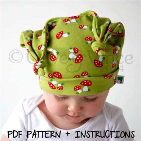 Sweetest Baby Hat Sewing Patterns To Sew Right Now