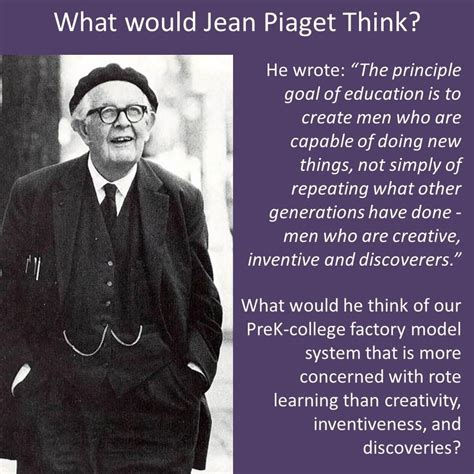 Piaget Jean Piaget Developmental Psychology Learning Theory