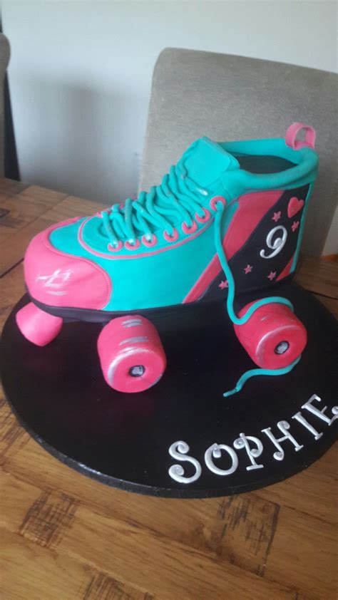 Roller Skate Cake Roller Skate Birthday Roller Skate Cake Skate