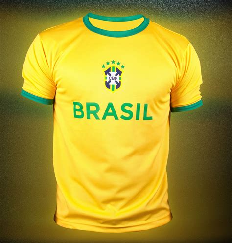 Brazil Mens Tops T Shirt Sport T Shirt