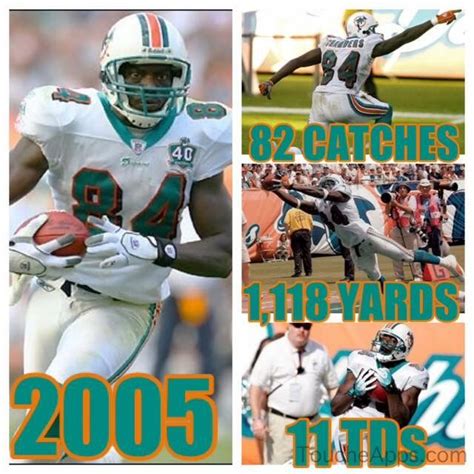 Wr Chris Chambers Stats Miami Dolphins Nfl Players Sports