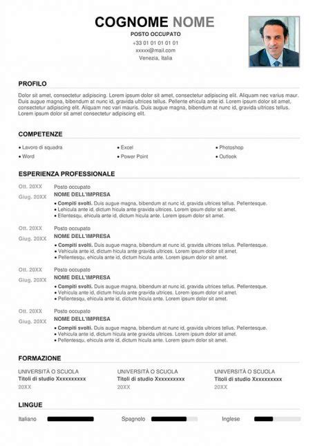 Scrivere su qualsiasi pdf e compilare così il tuo curriculum vitae in. Curriculum Vitae da Compilare in Word | Modello CV Gratis
