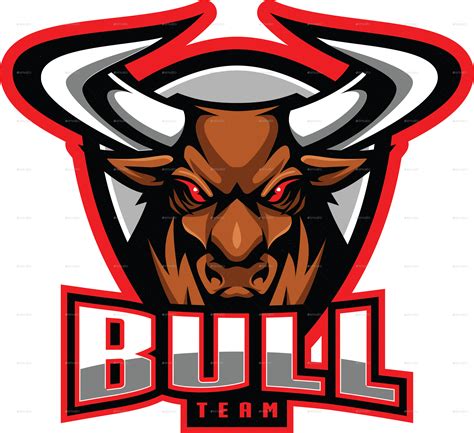 Bull Esport Mascot Design By Msofyanhadi Graphicriver