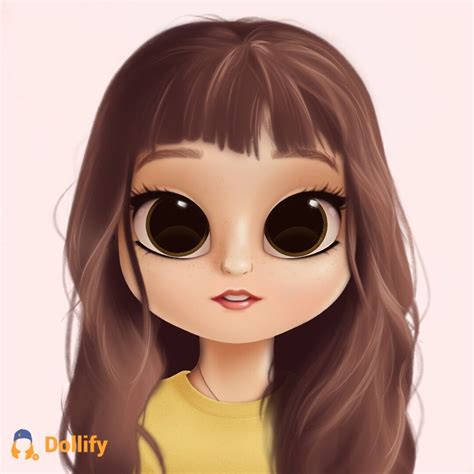 Pin De Laura Freitas Em Dollify Desenhos Animados De Menina