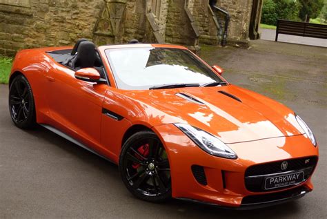 Jaguar F Type Orange